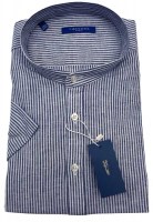 officié coton-lin-rayure